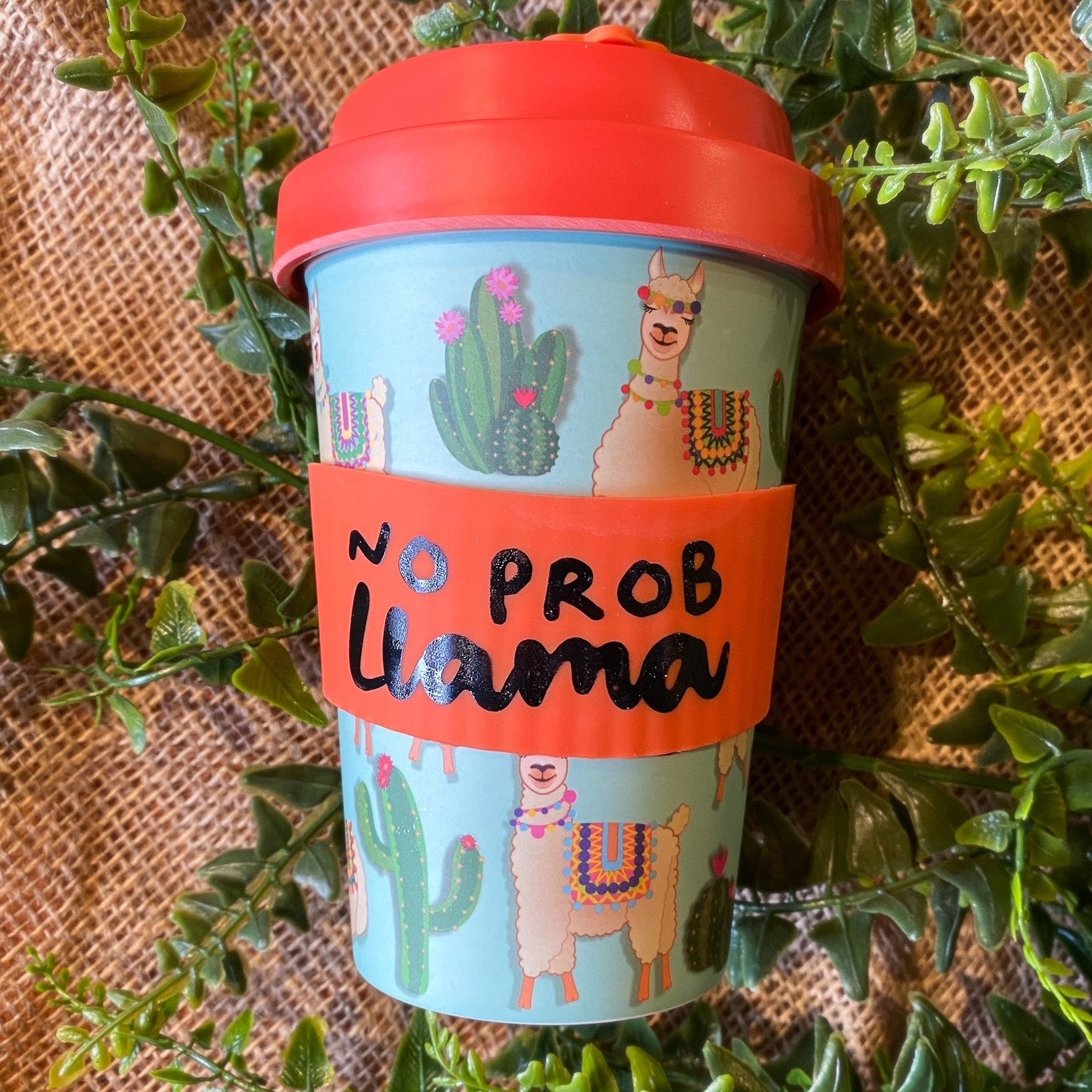 'No Prob Llama' Bamboo Cup