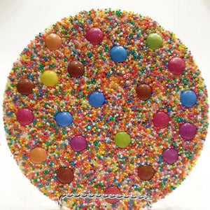 The BIG White Chocolate Spreckle with Smarties