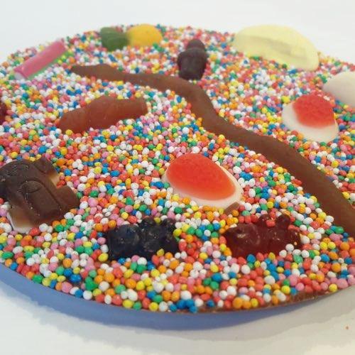 Milk Chocolate Lolly Pizza
